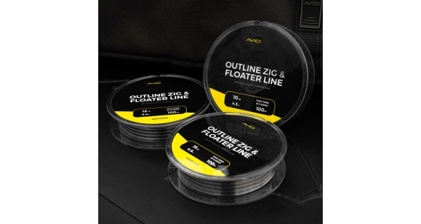 AVID - Vlasec Outline Zig & Floater Line 0,30 mm 12 lb 100 m
