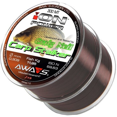 AWA-SHIMA - Vlasec Ion Power Carp Stalker 2 x 300 m 10,2 kg 0,286 mm