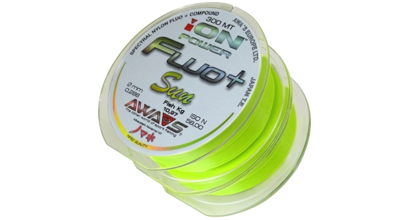 AWA-SHIMA - Vlasec Ion Power Fluo+ Sun 0,370 mm 19,9 kg 300 m