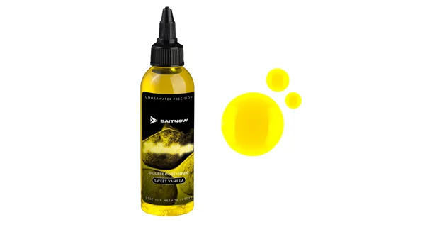 BAITNOW - Atraktor Liquid Method Feeder Double Dose Yellow Spin 100 ml