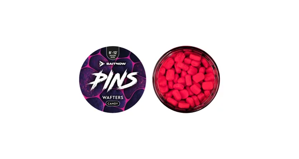 BAITNOW - Nástraha Wafters Method Feeder Pins Candy 8-12 mm 12 g