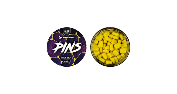 BAITNOW - Nástraha Wafters Method Feeder Pins Corn 8-12 mm 12 g