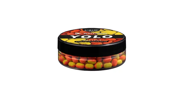 BAITNOW - Nástraha Wafters Method Feeder Yolo Orange&Yellow Chocolate 6-8-10 mm 24 g