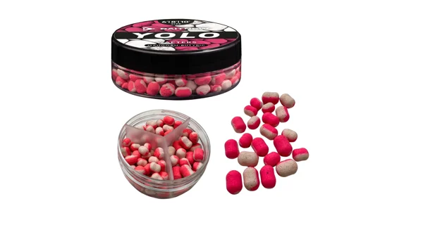 BAITNOW - Nástraha Wafters Method Feeder Yolo White & Pink Mango N-Butyric 6-8-10 mm 24 g