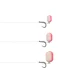 BAITNOW - Nástraha Wafters Method Feeder Yolo White & Pink Mango N-Butyric 6-8-10 mm 24 g