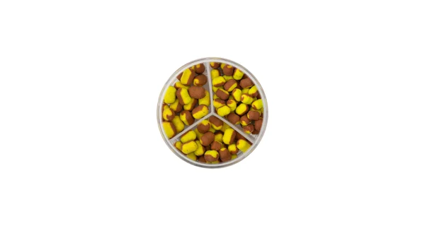 BAITNOW - Nástraha Wafters Method Feeder Yolo Yellow & Bronze Coarse Corn 6-8-10 mm 24 g