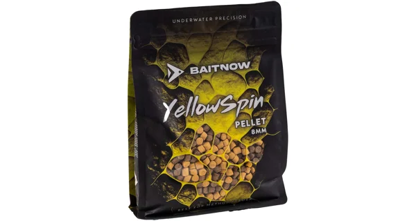 BAITNOW - Pelety Method Feeder 8 mm 800 g Yellow Spin