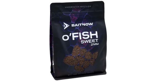 BAITNOW - Pelety Method Feeder O'fish Sweet 2 mm 800 g