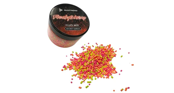 BAITNOW - Prísada Method Feeder Fluo Mix Freaky Shrimp 150 ml