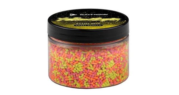 BAITNOW - Prísada Method Feeder Fluo Mix Yellow Spin 150 ml