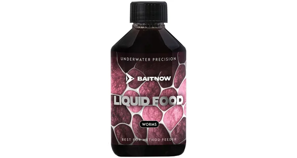 BAITNOW - Tekutá potrava Liquid Method Feeder 250 ml Červy