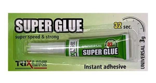 BATERIE CENTRUM - Sekundové lepidlo Super Glue TR 359 3 g