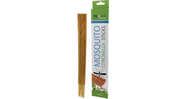 BATERIE CENTRUM - Tyčinky Trixline Mosquito Citronella Sticks TRC355 30 ks