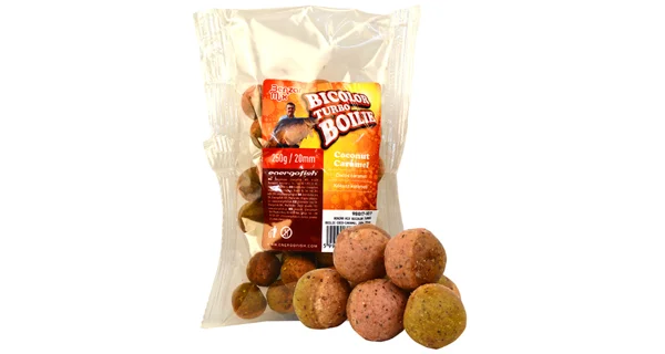 BENZAR MIX - Boilie Turbo Bicolor 20 mm 250 g Mango