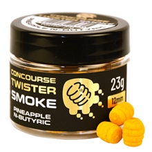 BENZAR MIX - Boilies Concourse Smoke Twister Ananás Kyselina maslová 12 mm 23 g
