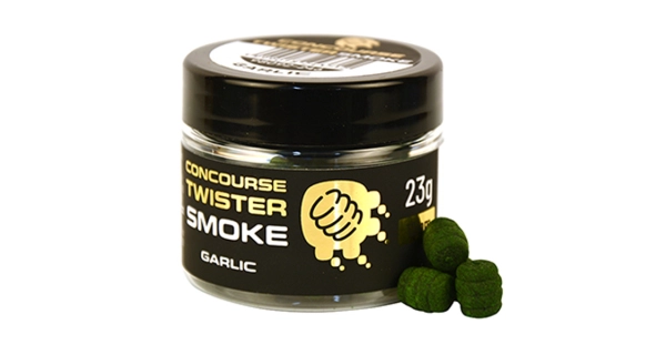 BENZAR MIX - Boilies Concourse Smoke Twister Cesnak 12 mm 23 g