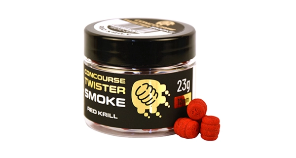 BENZAR MIX - Boilies Concourse Smoke Twister Red Krill 12 mm 23 g