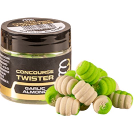 BENZAR MIX - Boilies Concourse Twister Cesnak Mandle 12 mm 60 ml