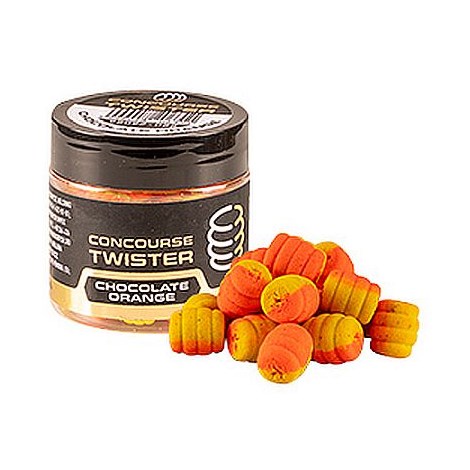 BENZAR MIX - Boilies Concourse Twister Čokoláda Pomaranč 12 mm 60 ml