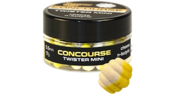 BENZAR MIX - Boilies Concourse Twister Mini Syr Kyselina maslová 5,5 mm 17 g