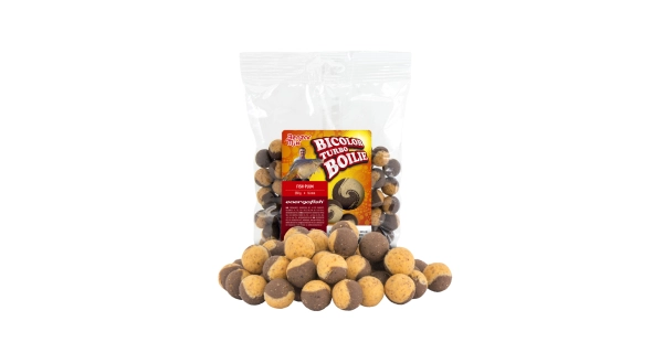 BENZAR MIX - Boilies Turbo Bicolor 250 g Ryba Slivka 16 mm