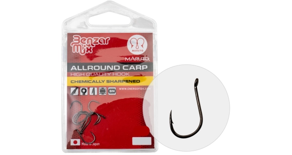 BENZAR MIX - Háčik Allround Carp veľ. 6 8 ks