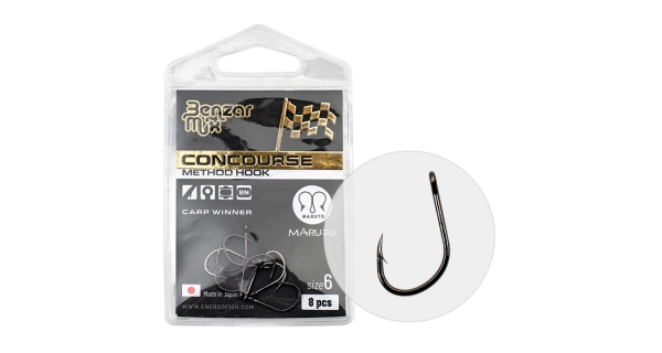 BENZAR MIX - Háčik Concourse Method Carp Winner veľ. 12 8 ks