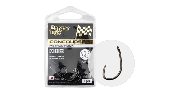 BENZAR MIX - Háčik Concourse Method Specimen Barbless veľ. 10 8 ks