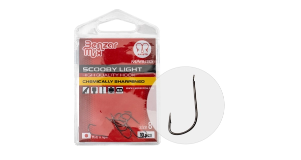 BENZAR MIX - Háčik Scooby Light veľ. 10 10 ks
