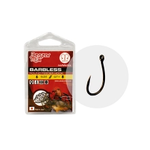 BENZAR MIX - Háčiky bez protihrotu Barbless Round Feeder Horog veľ. 10 8 ks