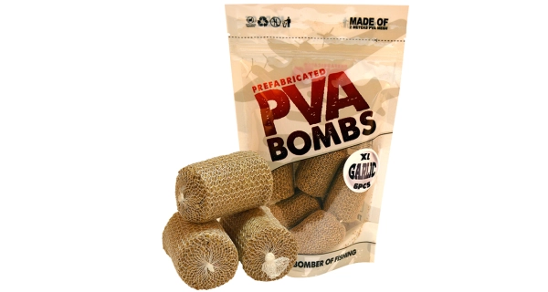 BENZAR MIX - Hotové PVA Bomb XL Amino cesnak 6 ks