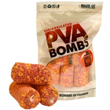 BENZAR MIX - Hotové PVA Bomb XL Scopex jahoda 6 ks
