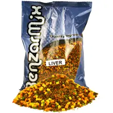 BENZAR MIX - Krmítková zmes Crushed PVA Bag Mix Pečeň 800 g