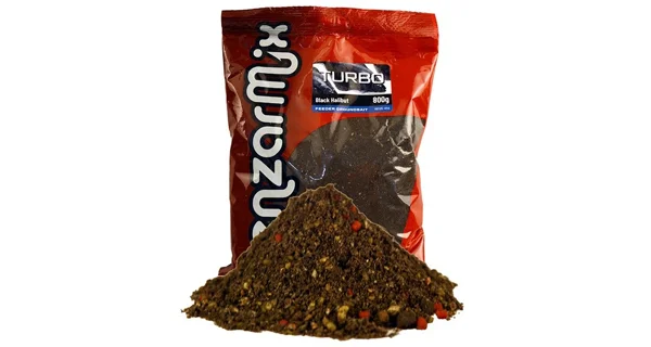 BENZAR MIX - Krmítková zmes Turbo Feeder 800 g Black halibut