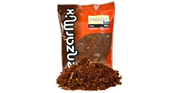 BENZAR MIX - Kŕmna zmes Ready Carp Groundbait Scopex 1 kg