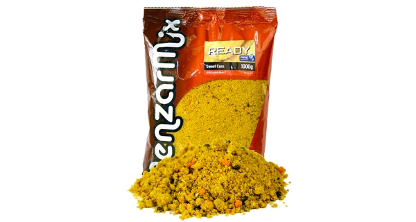 BENZAR MIX - Kŕmna zmes Ready Carp Groundbait Sladká kukurica 1 kg