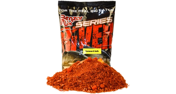 BENZAR MIX - Kŕmna zmes River Series Cesnak Parmezán 1 kg