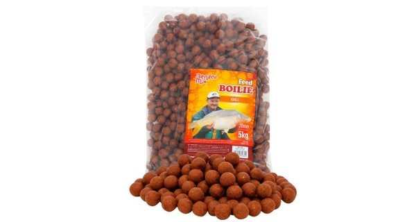 BENZAR MIX - Kŕmne boilies 20 mm 5 kg Krill