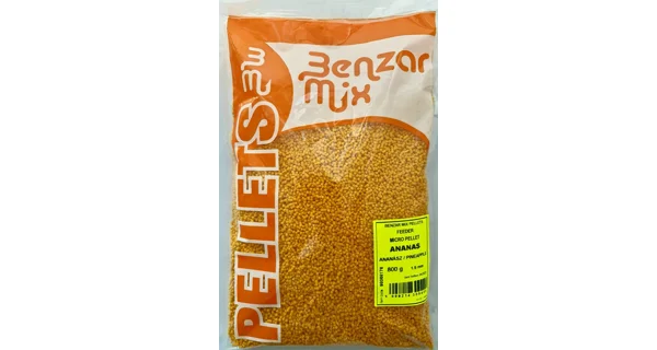 BENZAR MIX - Mikro pelety Feeder 800 g 3,5 mm Ananás