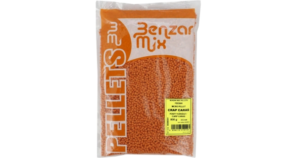 BENZAR MIX - Mikro pelety Feeder 800 g 3,5 mm Kapor Karas