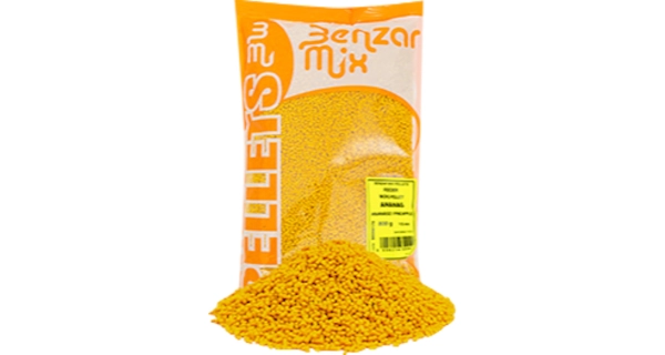 BENZAR MIX - Mikro pelety Feeder 800 g Ananás