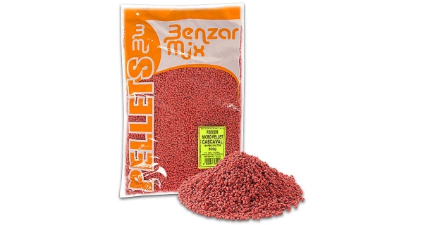 BENZAR MIX - Mikro pelety Feeder 800 g Syr