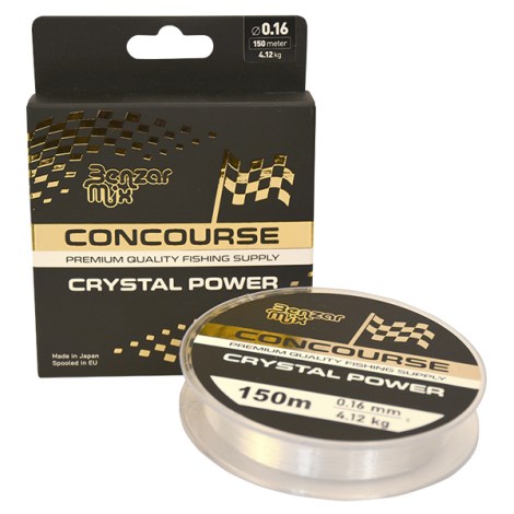 BENZAR MIX - Monofilový vlasec Concourse Crystal Power 0,18 mm 5,35 kg 150 m