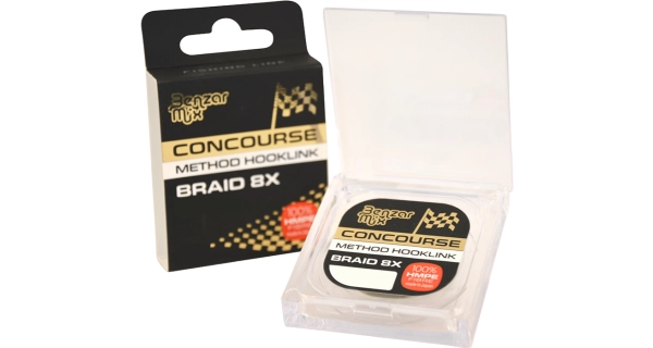 BENZAR MIX - Naväzcová šnúra Concourse Braided Hooklink 0,06 mm 5,1 kg 15 m