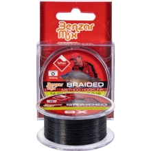BENZAR MIX - Náväzcová šnúrka Braided Method Hooklink Čierna 0,08 mm 10 m