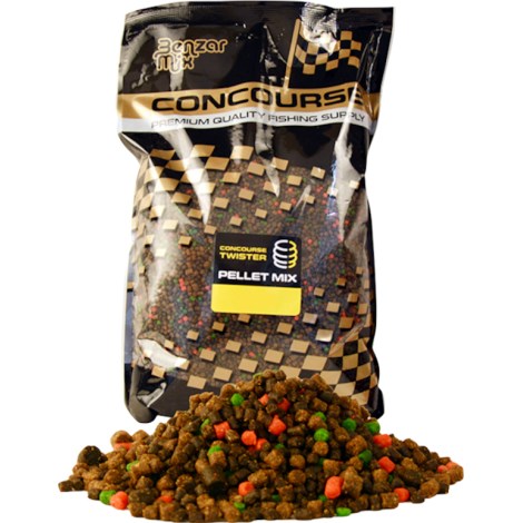 BENZAR MIX - Pelety Concourse Twister Pellet Mix Ananás Kyselina maslová 800 g