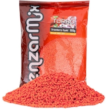 BENZAR MIX - Pelety Fluo Turbo Pellet Jahoda Kalmárik 3 mm 800 g