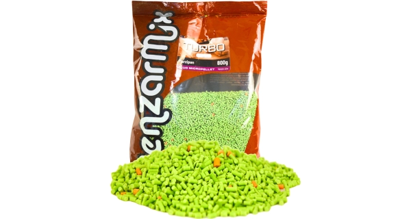 BENZAR MIX - Pelety Fluo Turbo Pellet Marcipán 1,5 mm 800 g