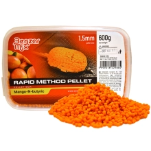 BENZAR MIX - Pelety Rapid Method Pellet Mango Kyselina maslová 1,5 mm 600 g