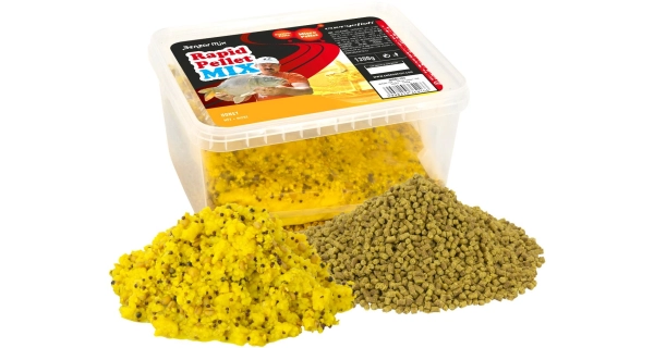 BENZAR MIX - Pelety Rapid Mix 1200 g Med